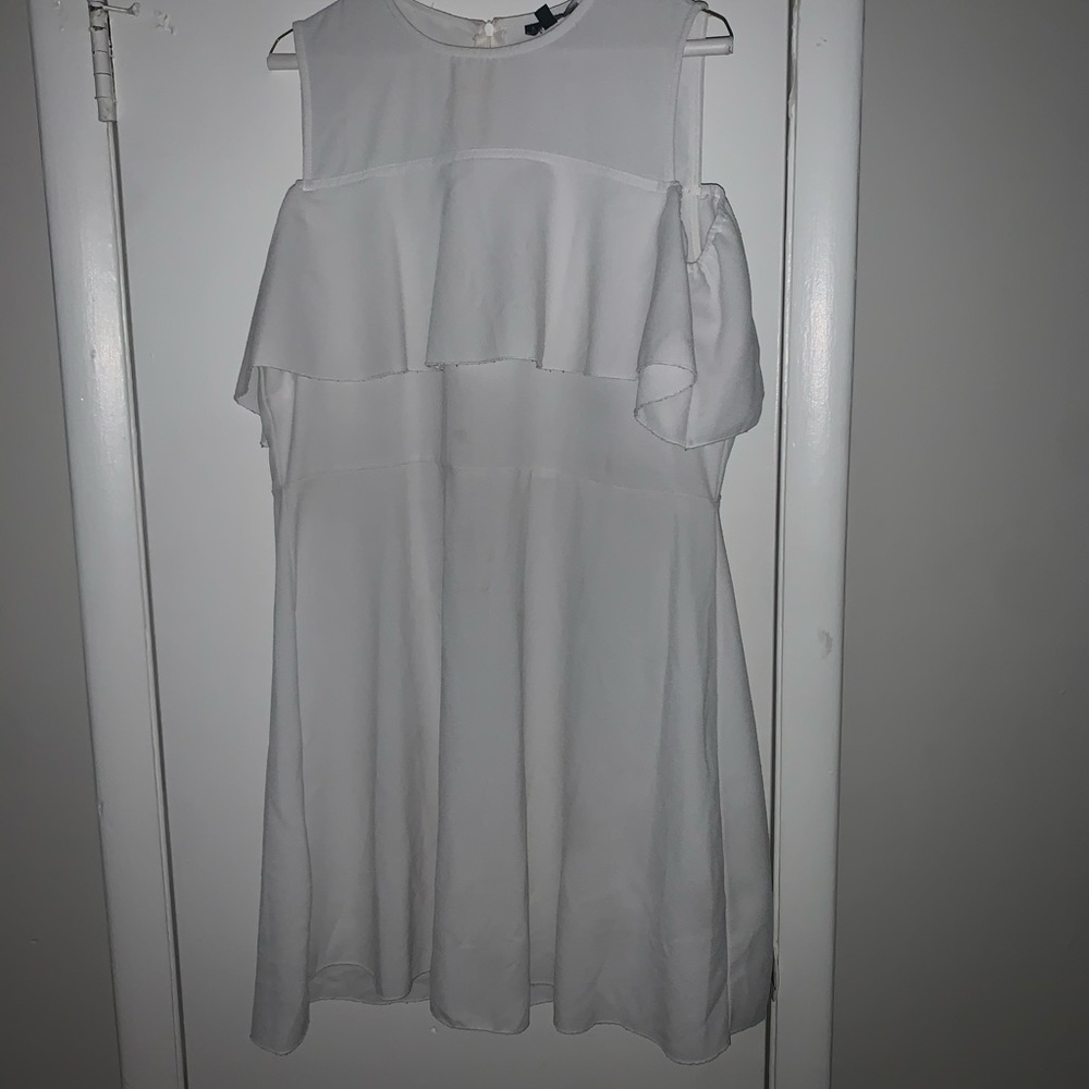 White Bachelorette party or bridal shower Dress